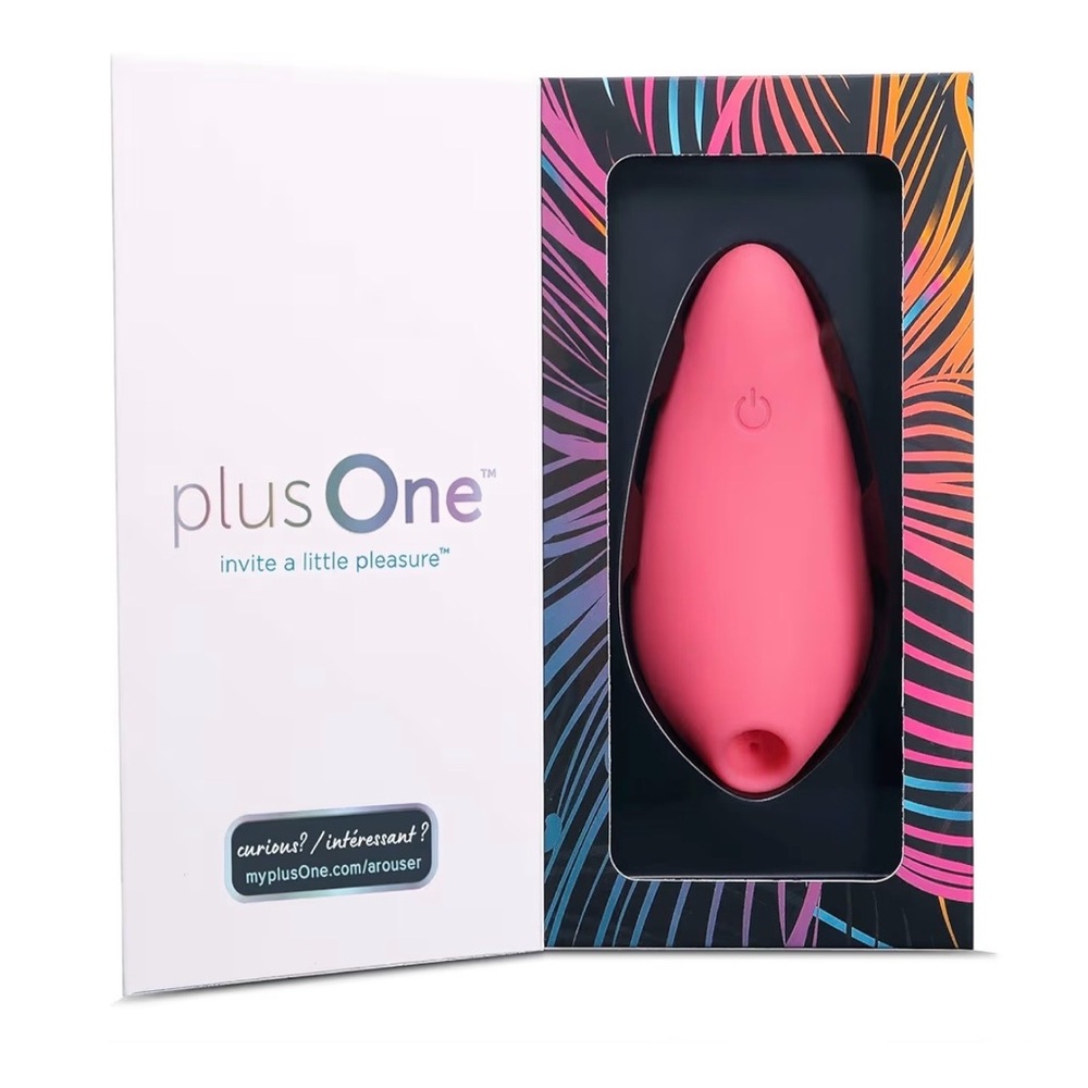 Pink Air Pulsing Arouser - Rechargeable Waterproof - Picture 4 of 5